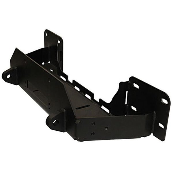 Go Rhino Go Rhino 24273TW 11-16 Silverado 2500HD & 3500HD & 11-16 F250 & F350 & F450 Sd Br10 Front Bumper Winch Tray - Textured Black 24273TW